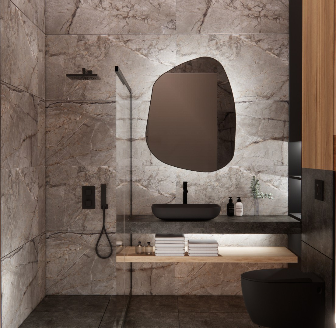 Дуплекс 120 м² в КП ВП-лайт (совместная работа с Любовью Поляковой designpolyakova.ru). Push-design.ru