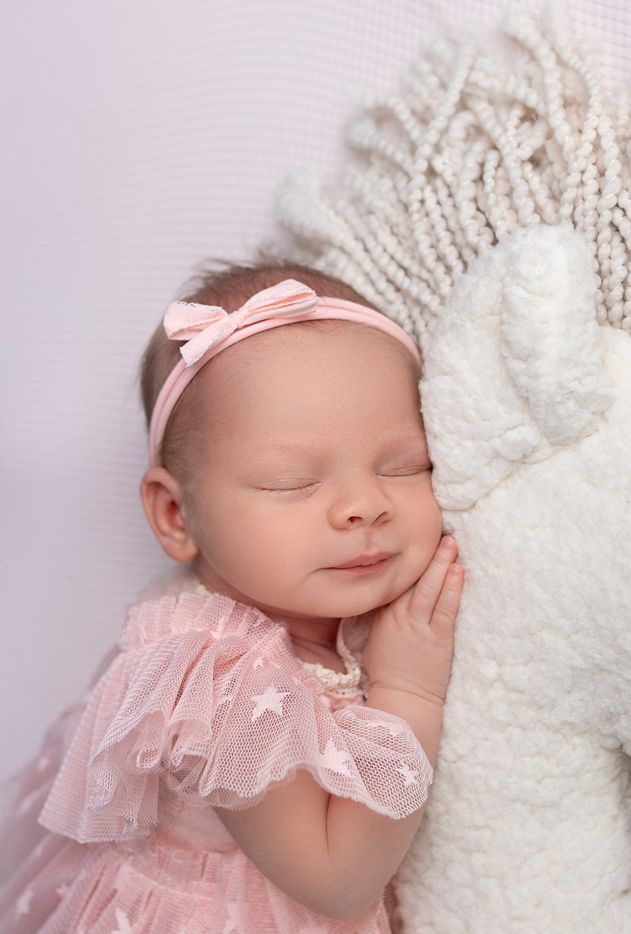 Newborn съёмка Яны. Фотограф новорождённых и малышей до года в Москве и Московской области