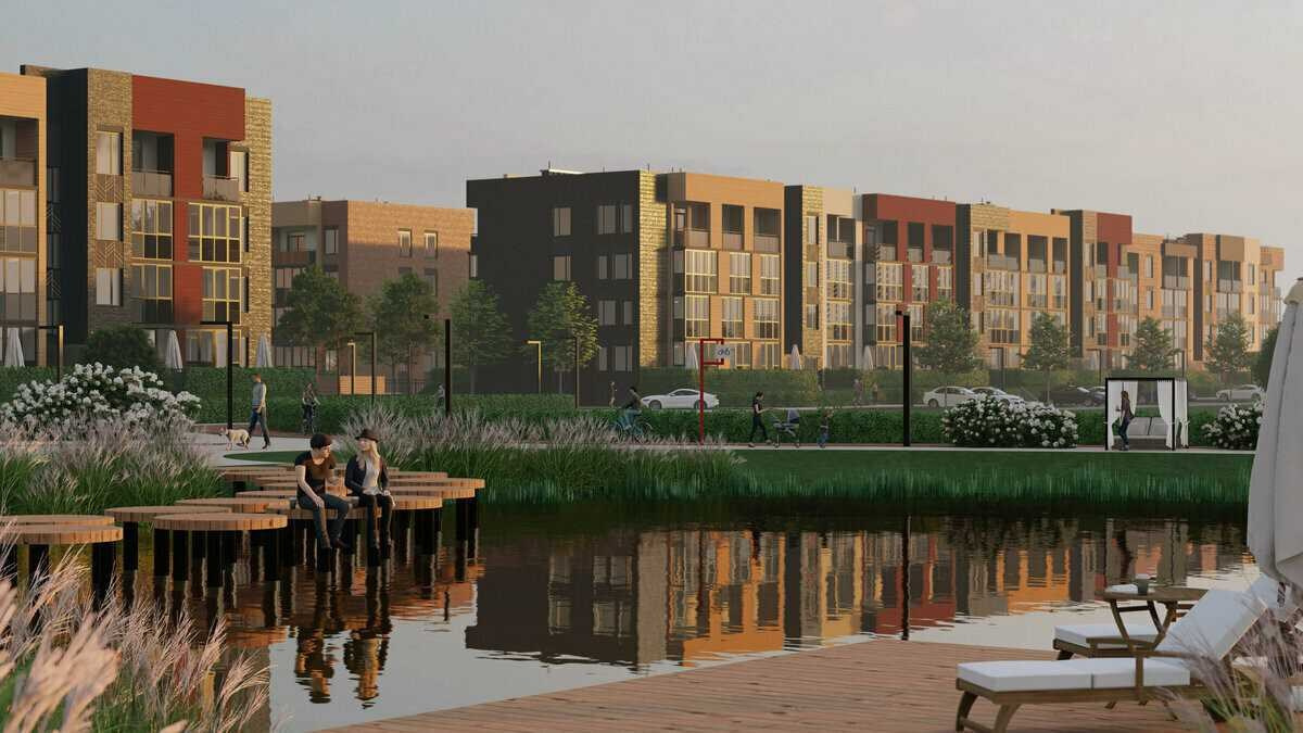Квартира в новостройке Светлогорска с курортной атмосферой