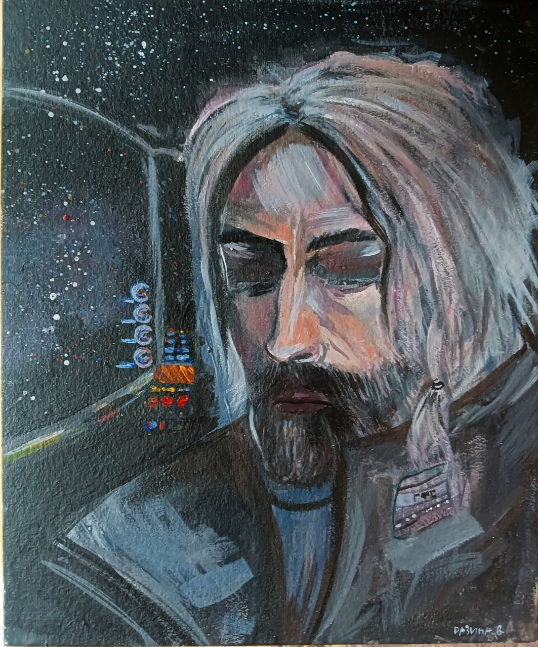 Картины и иллюстрации. May the numbers guide us