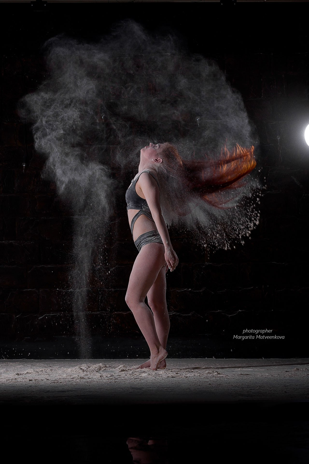 Съёмка с мукой 1. Женский фотограф Крещение Венчание Москва Брянск