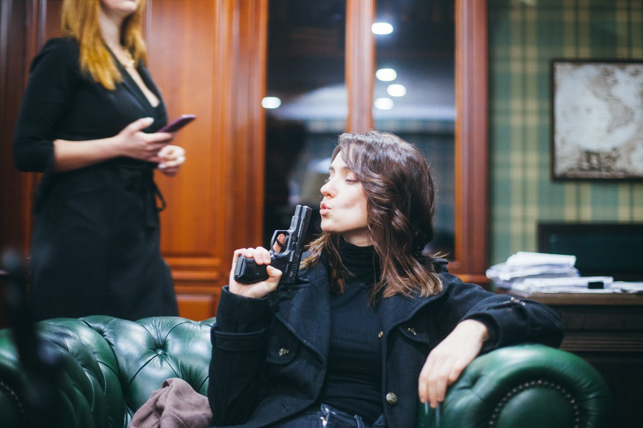 Бэкстейдж съемка рекламы. Фотограф Денис Денисов