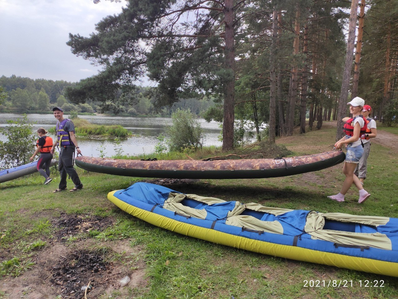 Сплав на байдарках 21.08.21. Галерея Фантим