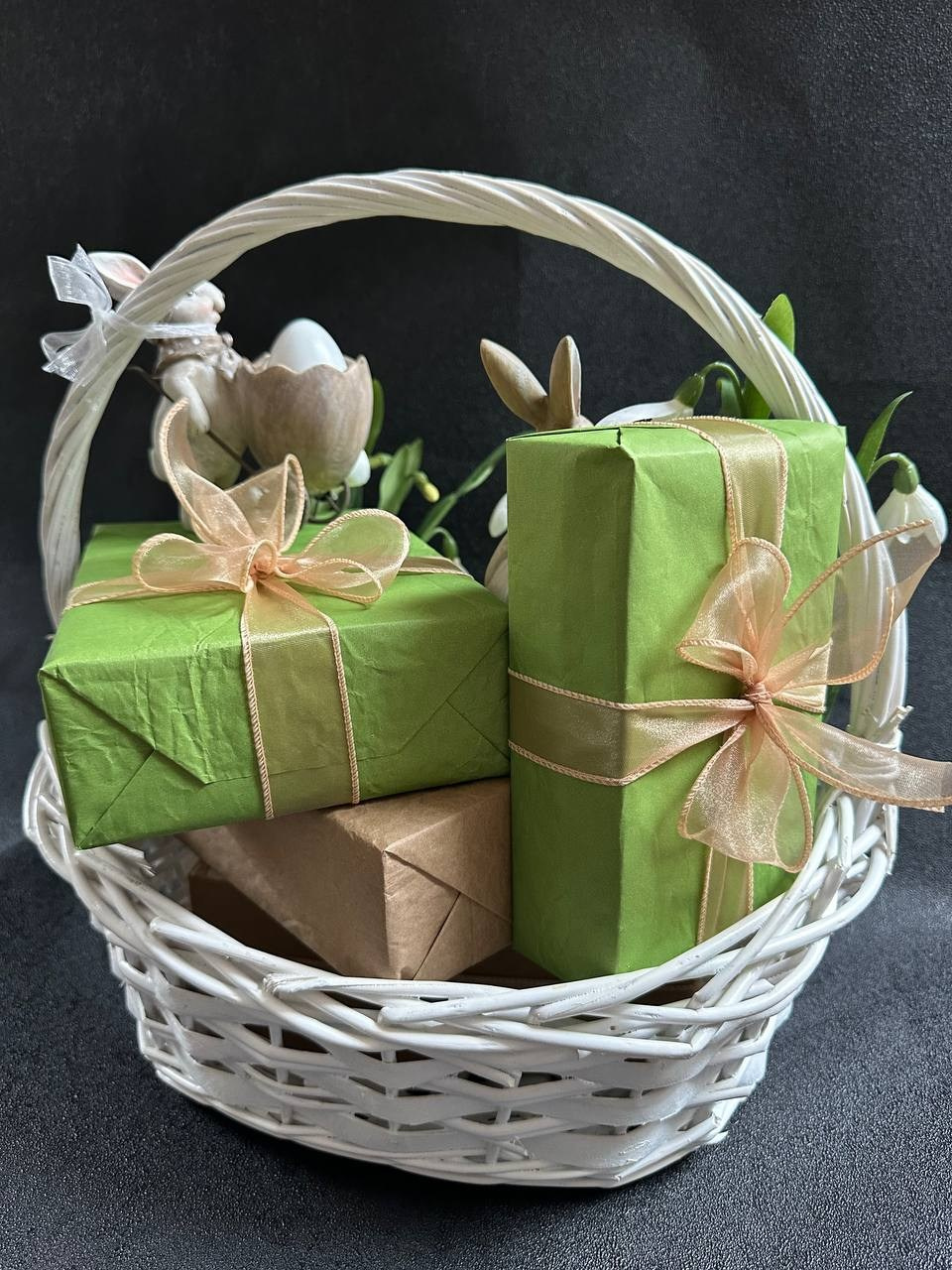 Пасхальная корзинка. Студия подарочных наборов «Владия»
