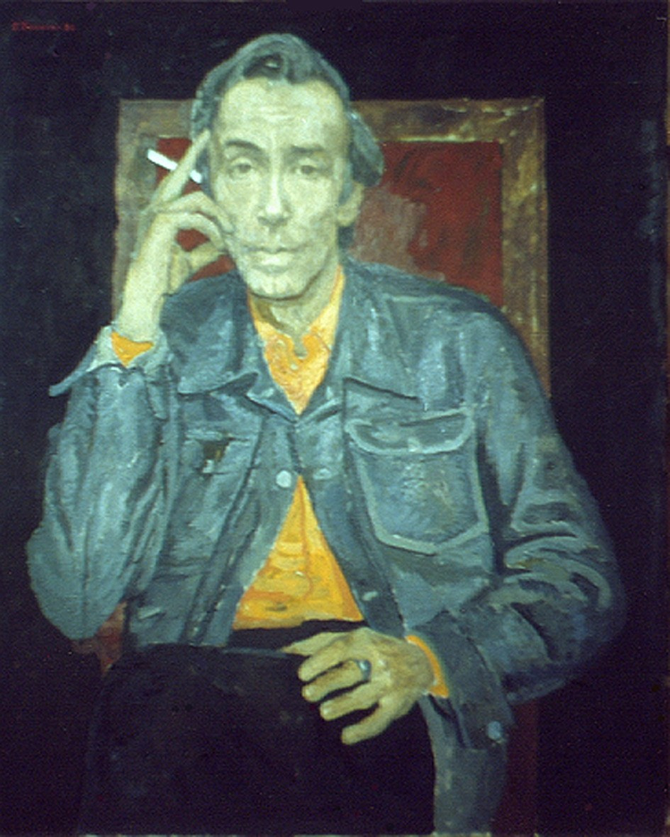 «Актер Валентин Никулин» 1980 год Собр. В.Пениче. Мексика. Художник Величко Вадим Семёнович