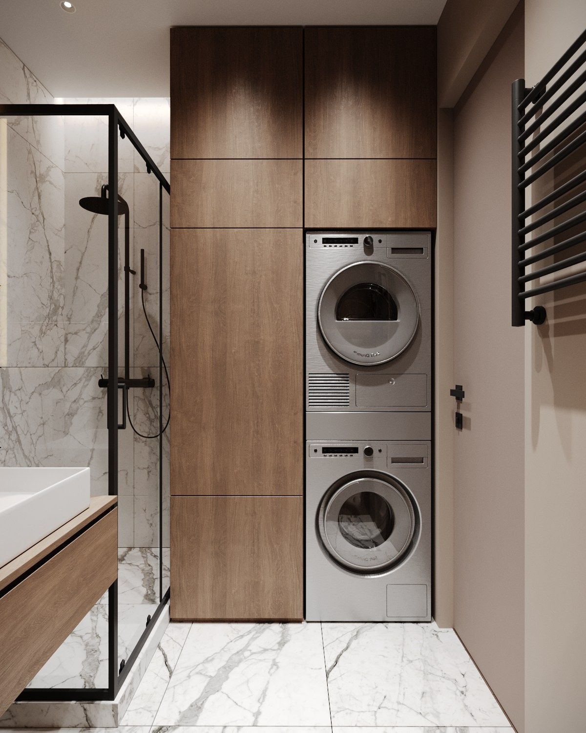 ЖК ЗилАрт 71, 62 кв.м. Kod Interiors | Дизайнер интерьеров Кораблина Кристина