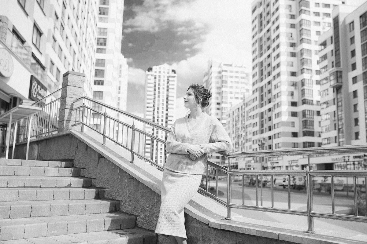 Портрет. Фотограф Антон Швец — Монохромная реальность