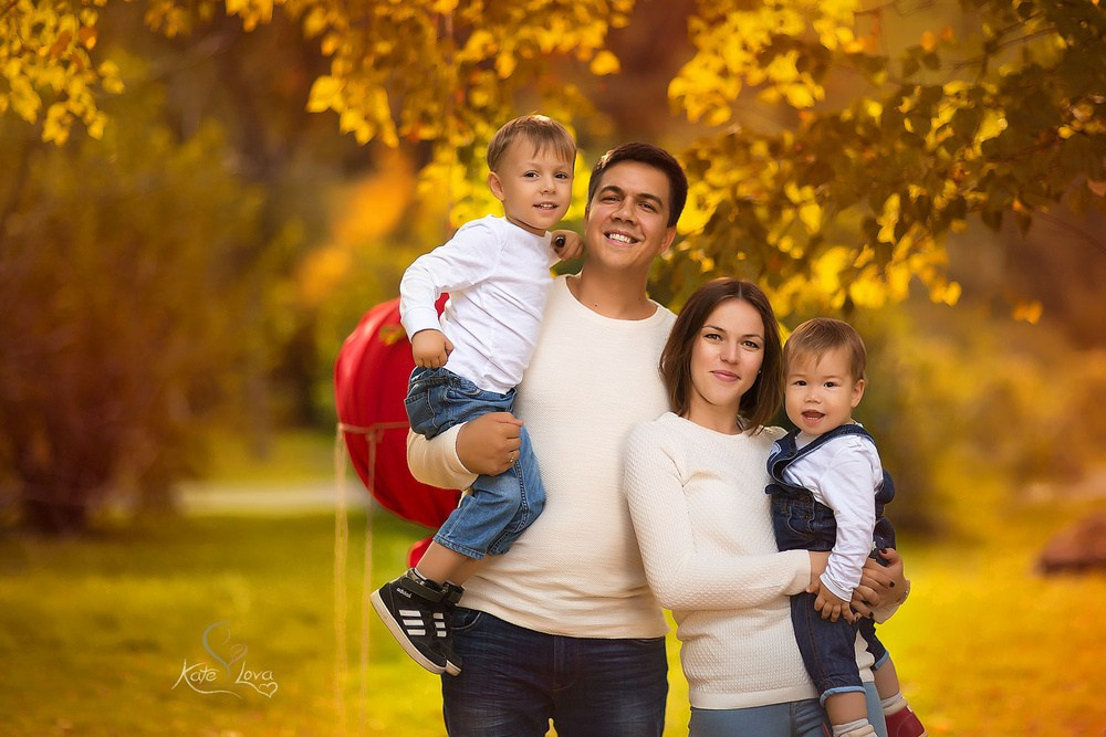 Осенние истории. Детский и семейный фотограф в Москве Катерина Орлова