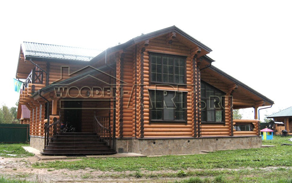 Сычево 273 кв. м. Проекты деревянных домов