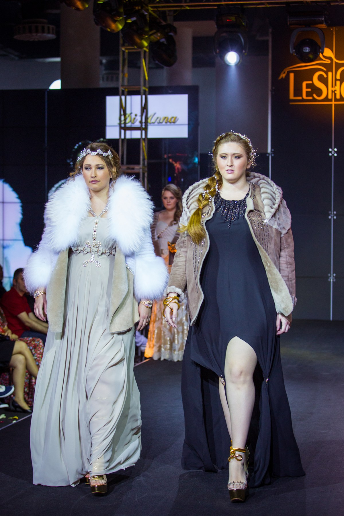 Модный показ LeShow, Москва, 2014. Портретные фотографы в Москве — Анна и Алексей Бородины