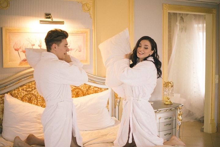 Виктория и Дмитрий. Утро жениха и невесты. Фотограф новорожденных Химки, Красногорск, Мытищи и Москва Елена Третьяк