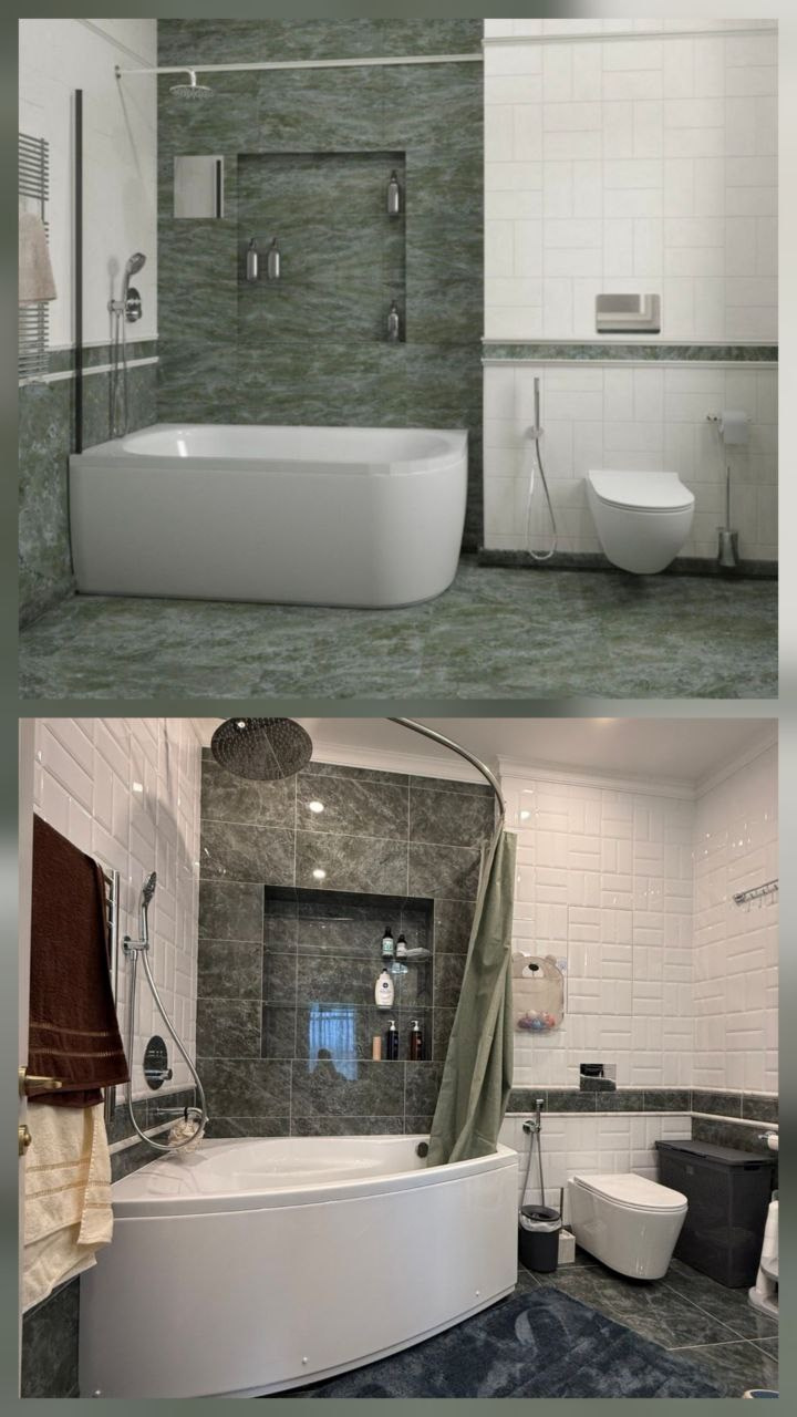 Апартаменты Завидово (визуализация/реальность). Отделка и ремонт жилых и коммерческих помещений под ключ в г. Тверь