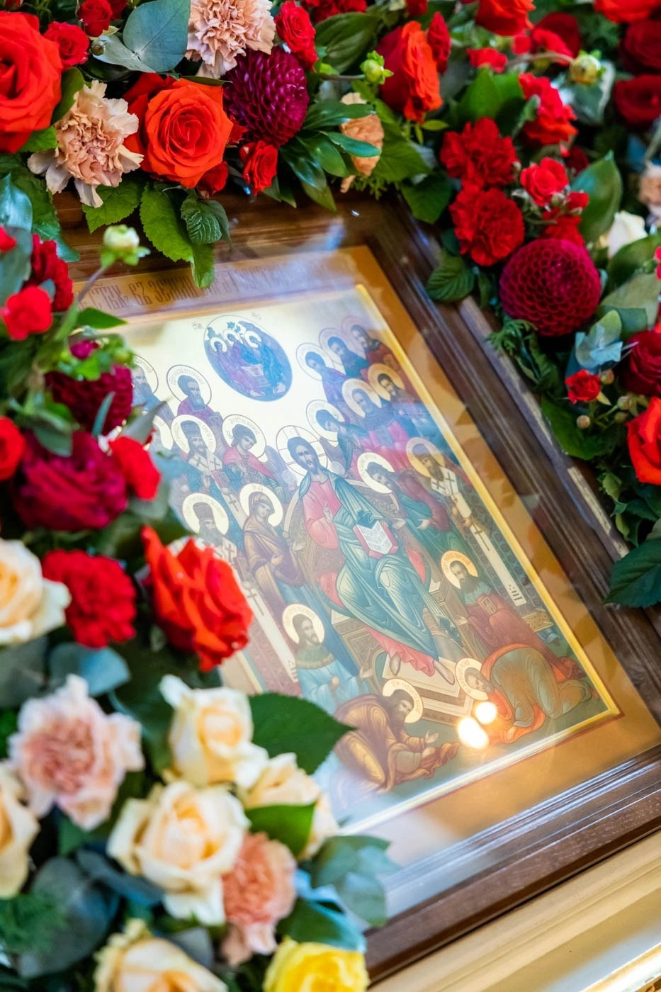 В КАНУН СОБОРА САРАТОВСКИХ СВЯТЫХ СОВЕРШЕНО СОБОРНОЕ АРХИЕРЕЙСКОЕ БОГОСЛУЖЕНИЕ. Саратовское Северо-Западное благочиние