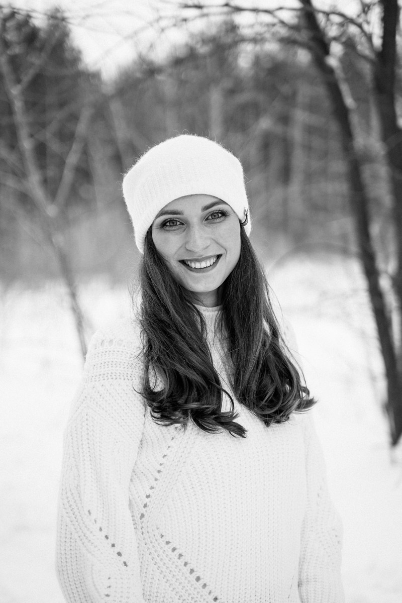 Зимняя фотосессия в лесу. Фотограф в Самаре Екатерина Кроз