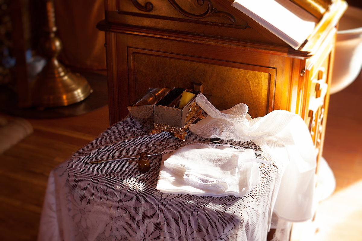 Таинство Крещения. Фотограф новорожденных в Самаре Марья Андерсен