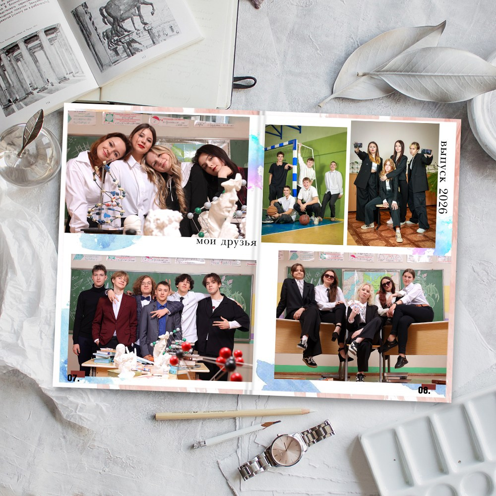 Выпускные альбомы школа 9 11 класс классик   заказать Иванов Ярославль Кострома Владимир. Выпускные альбомы в Иваново в детский сад и школу. Александр и Светлана Янкины