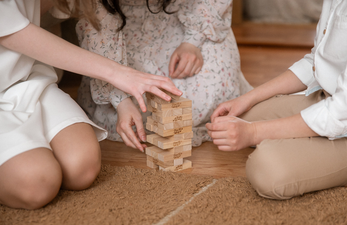 Домашняя съемка (большая семья). Семейный фотограф Тюмень