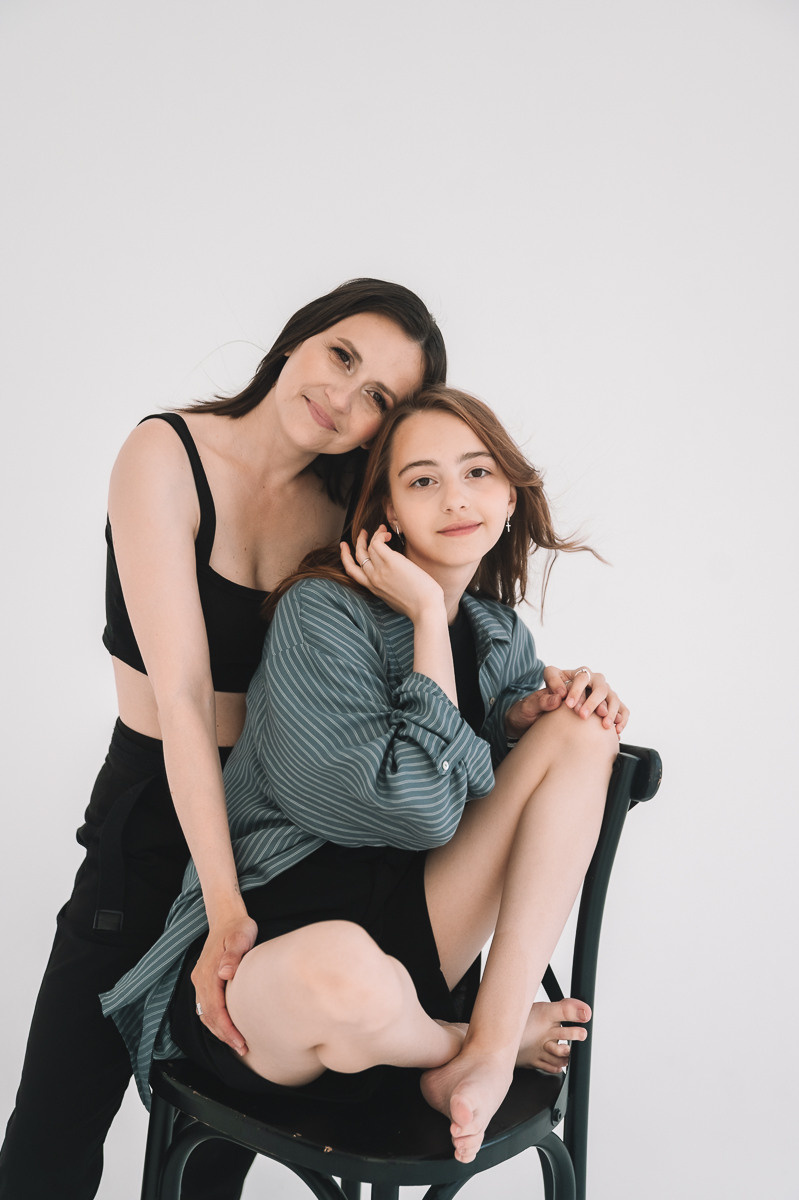 Семейная фотосессия (студия). Семейный фотограф Тюмень