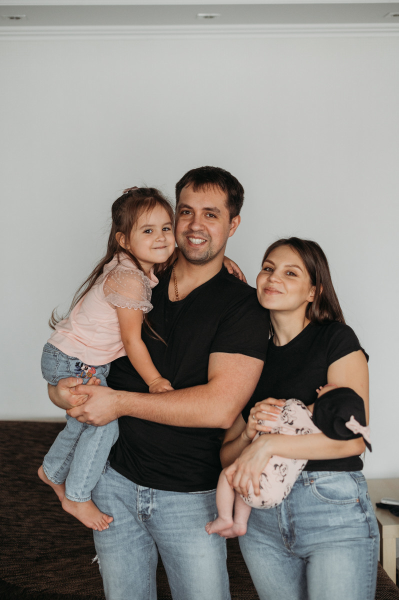 Домашняя съемка. Семейный фотограф Тюмень