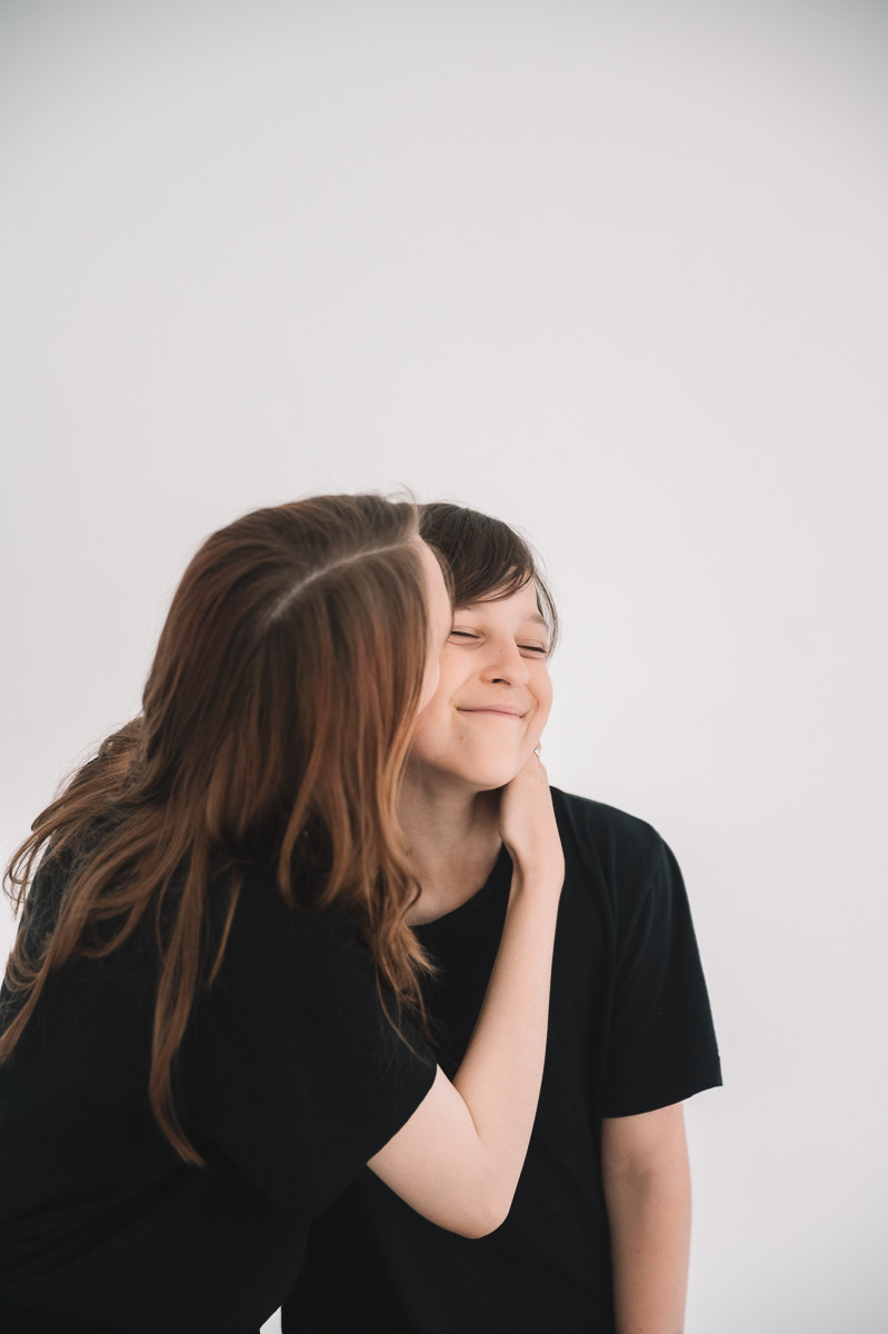 Семейная фотосессия (студия). Семейный фотограф Тюмень