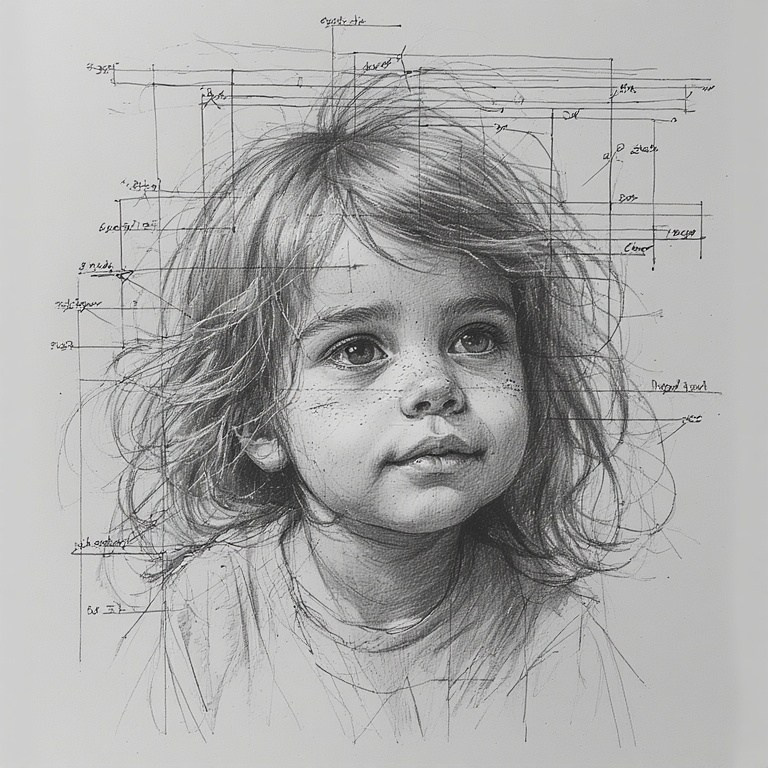 Characters' sketches. Wedding and family photographer in New York Paula Munoz