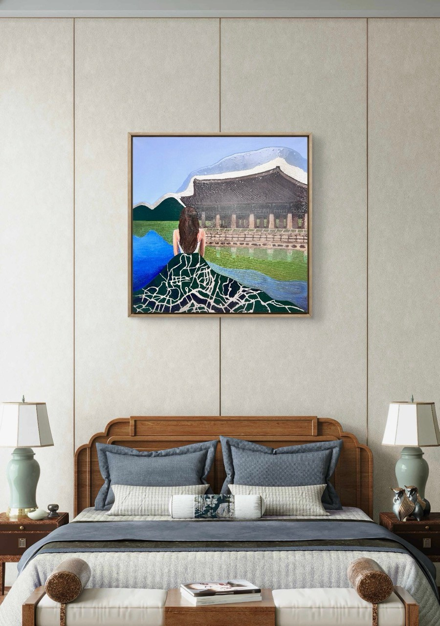 Серия «Волшебница Изумрудного Востока». Картины пейзаж