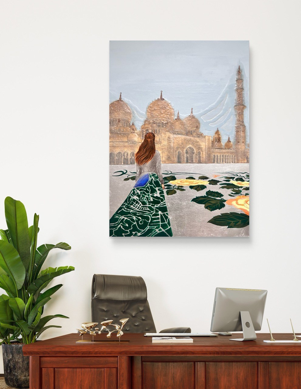 Серия «Волшебница Изумрудного Востока». Картины пейзаж