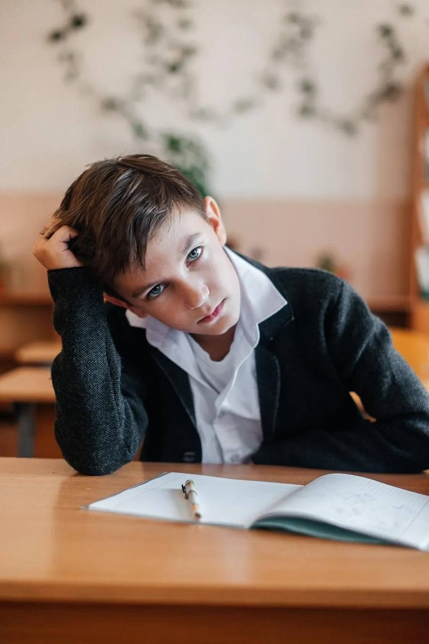 Школа съёмка в классе. Фотограф Алёна Мил