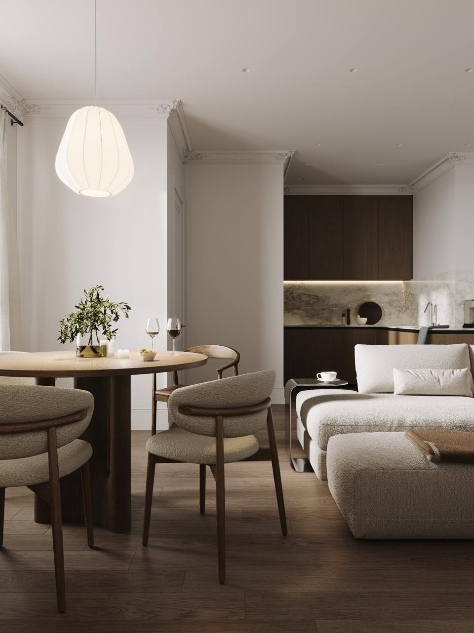 ЖK Настоящее — 80 м². КОМНАТА АИСТА дизайн-бюро | AIST ROOM design bureau