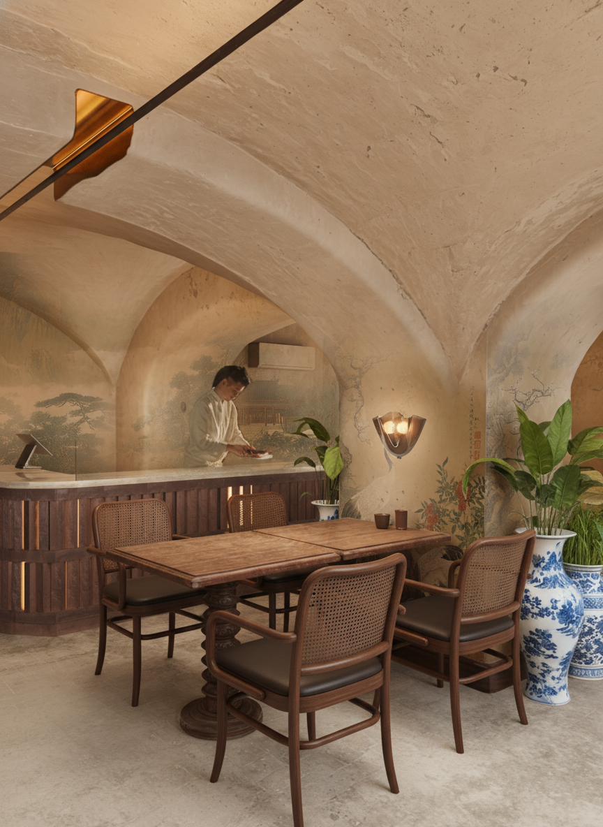 Ресторан Баоцзы. Дизайнер интерьера | Сабир Ульмаскулов