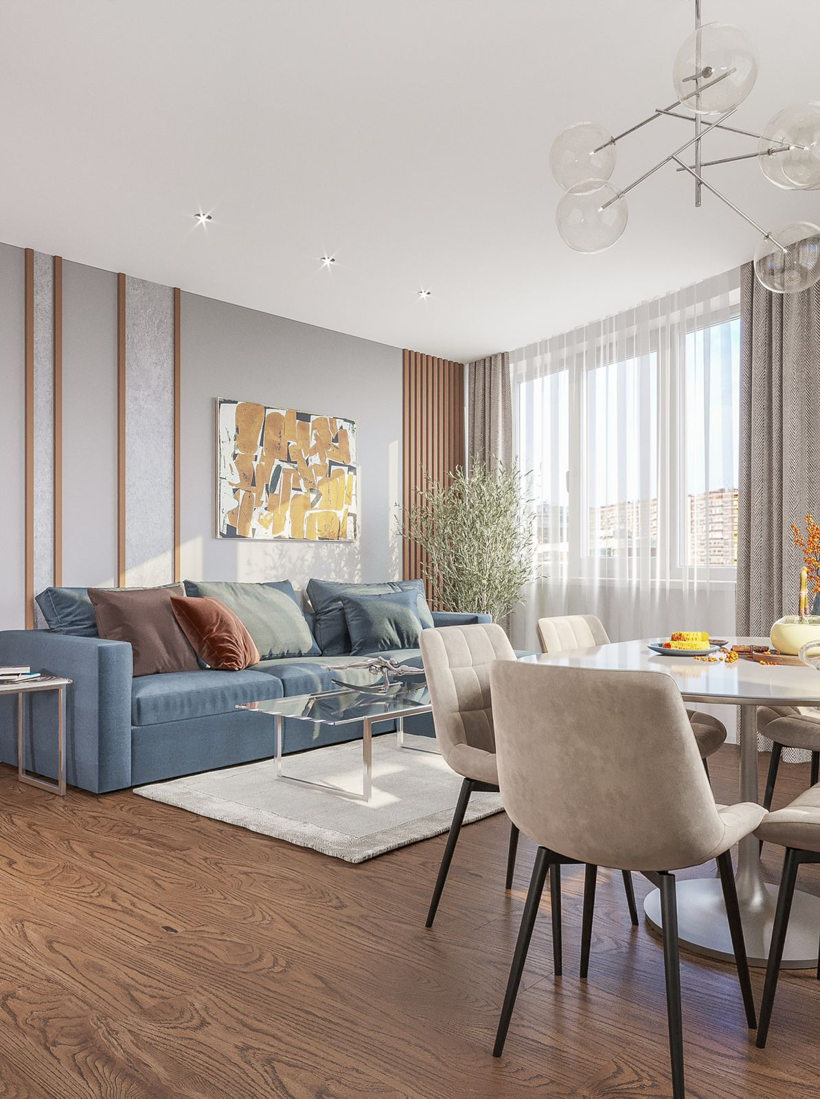 ЖК «Маршал» г. Краснодар. Дизайнер интерьера Виктория Титова