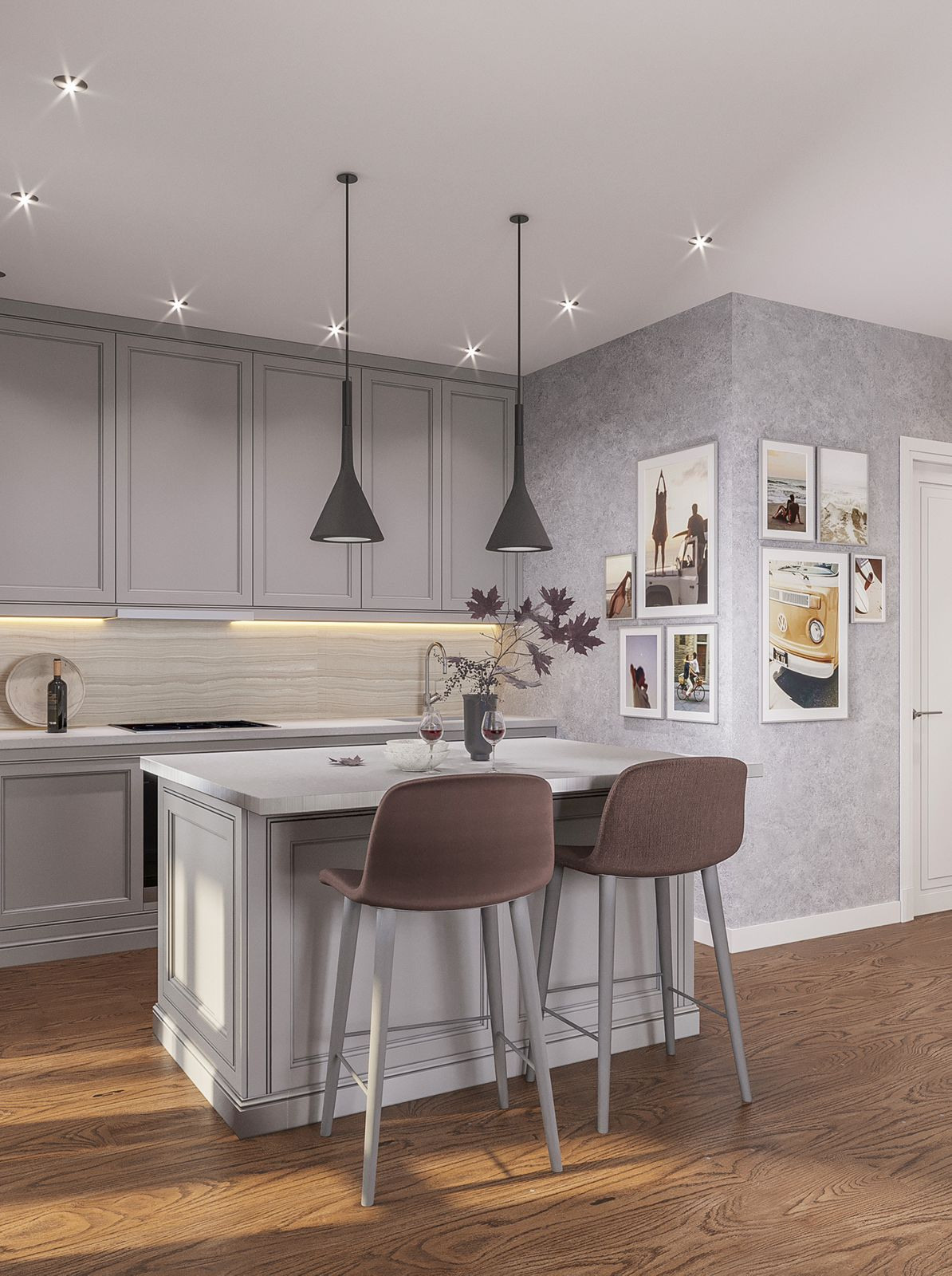 ЖК «Маршал» г. Краснодар. Дизайнер интерьера Виктория Титова