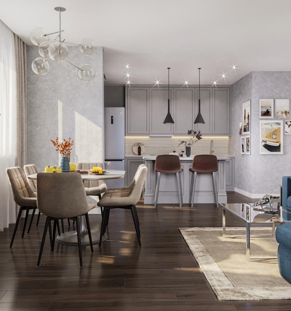 ЖК «Маршал» г. Краснодар. Дизайнер интерьера Виктория Титова