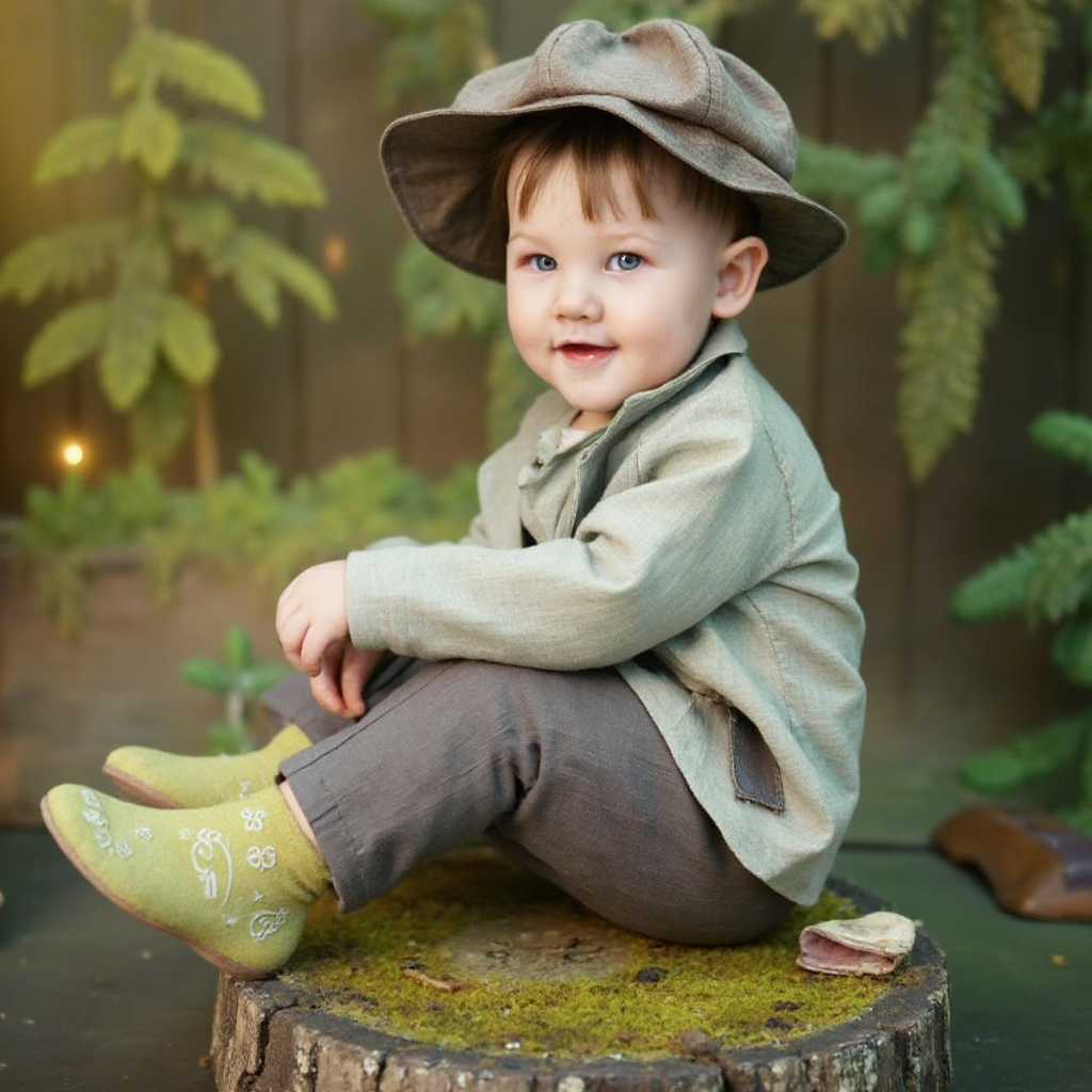 Фотосессия в Сказочном Лесу. Детская Фотостудия ГОДОВАСИКИ в Санкт-Петербурге фотосесия на годик