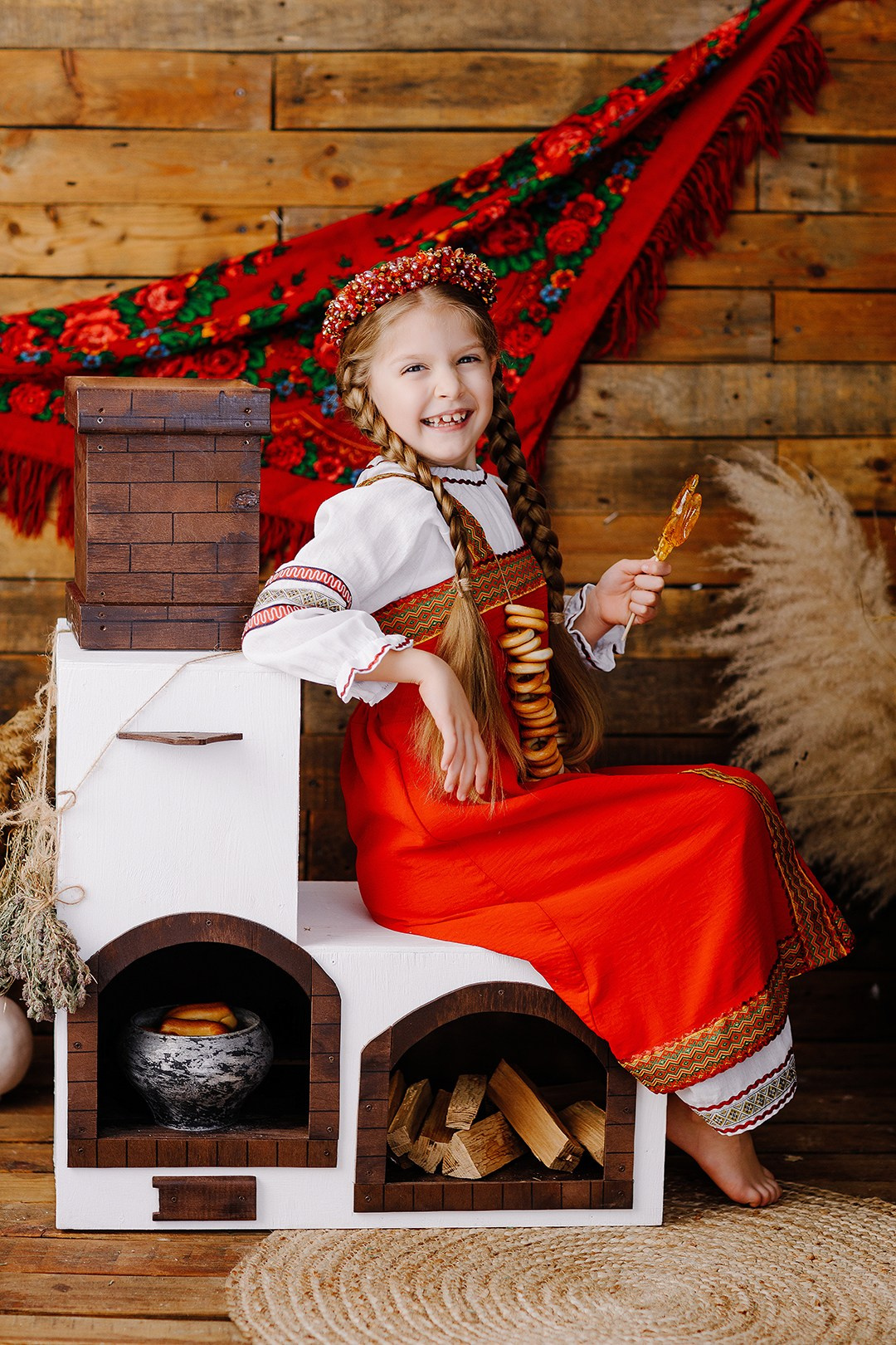 Русские мотивы. Фотограф новорожденных и семей Туапсе Краснодарский край Анна Альтман