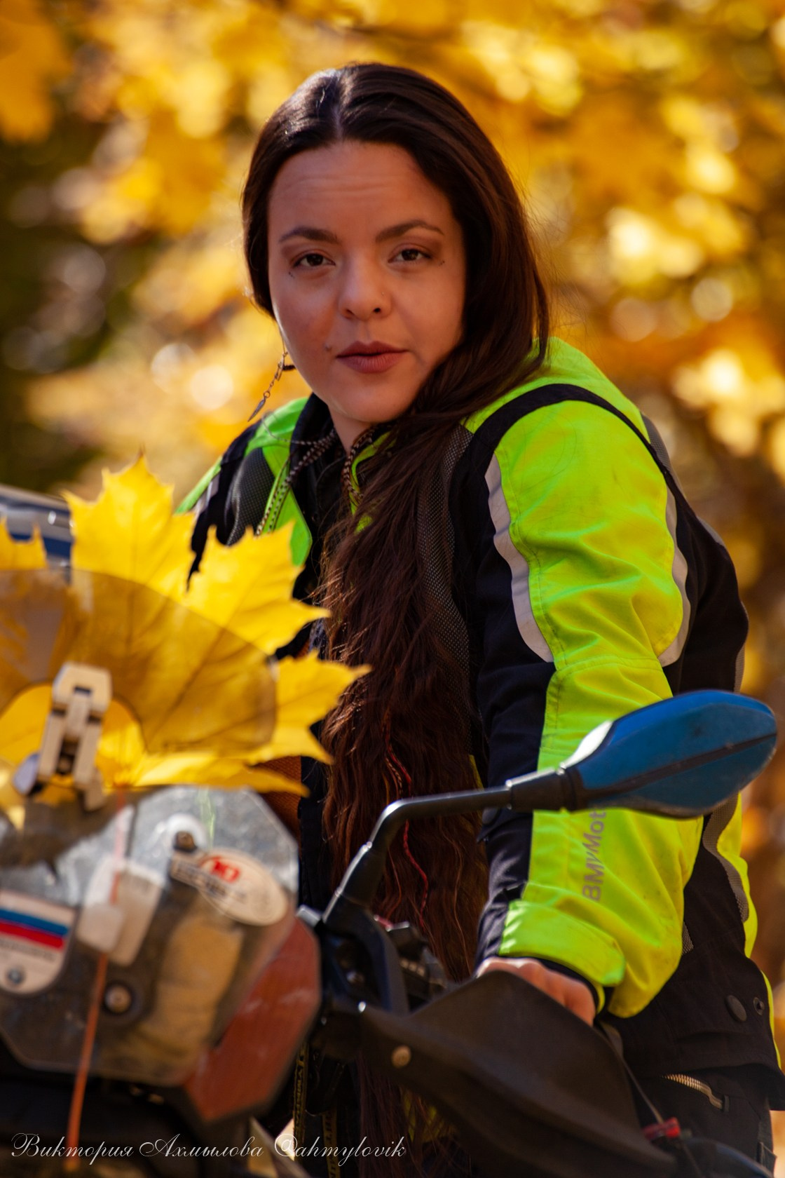 Маша Печенька (BMW GS1200). Виктория Ахмылова. Фотограф в Москве