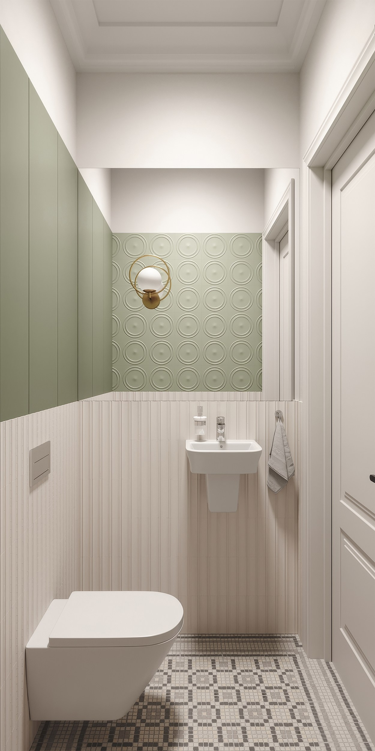 Визуализация интерьера квартиры в Санкт-Петербурге. 3d визуализатор marybond3d