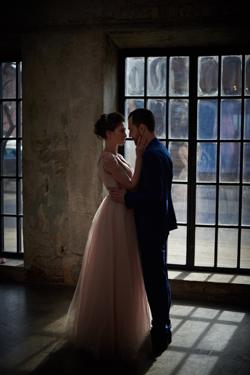 Свадебная фотосъемка в студии. Свадебный фотограф в Москве Станислав Донченко