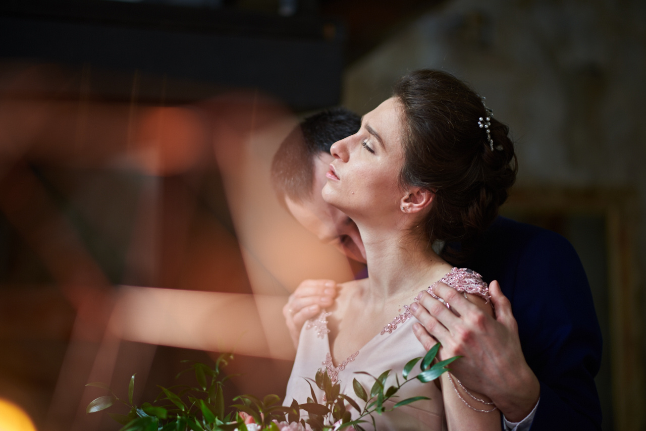Свадебная фотосъемка в студии. Свадебный фотограф в Москве Станислав Донченко