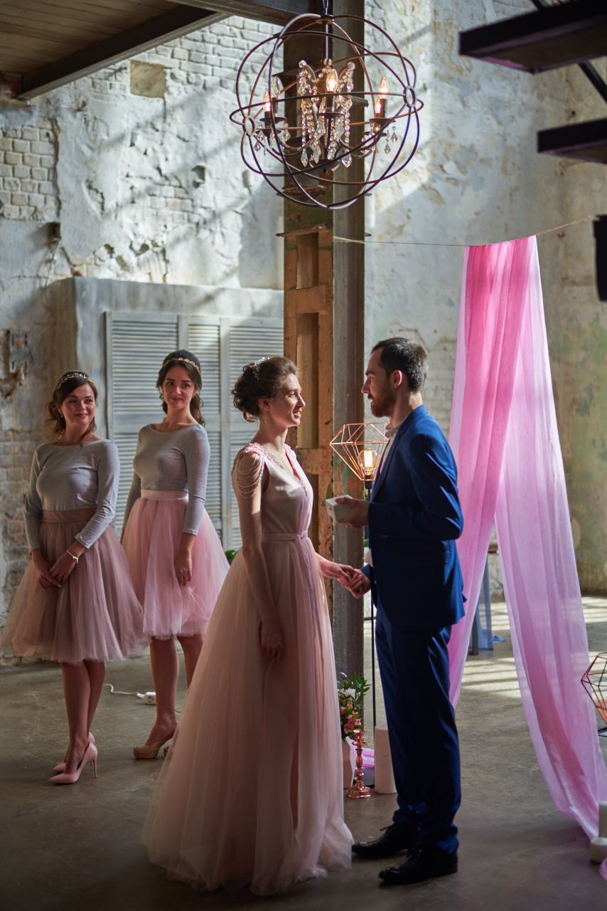 Свадебная фотосъемка в студии. Свадебный фотограф в Москве Станислав Донченко