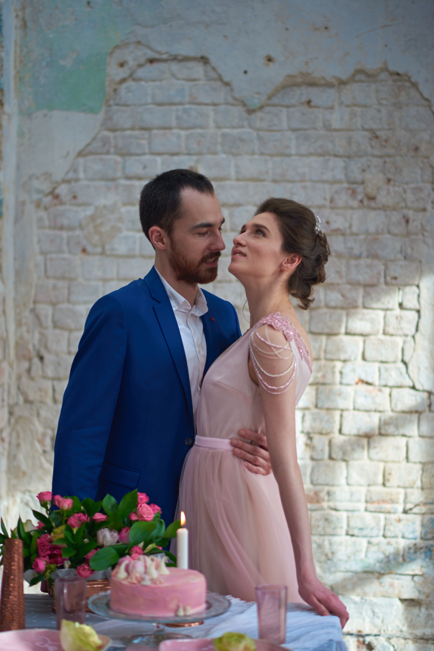 Свадебная фотосъемка в студии. Свадебный фотограф в Москве Станислав Донченко