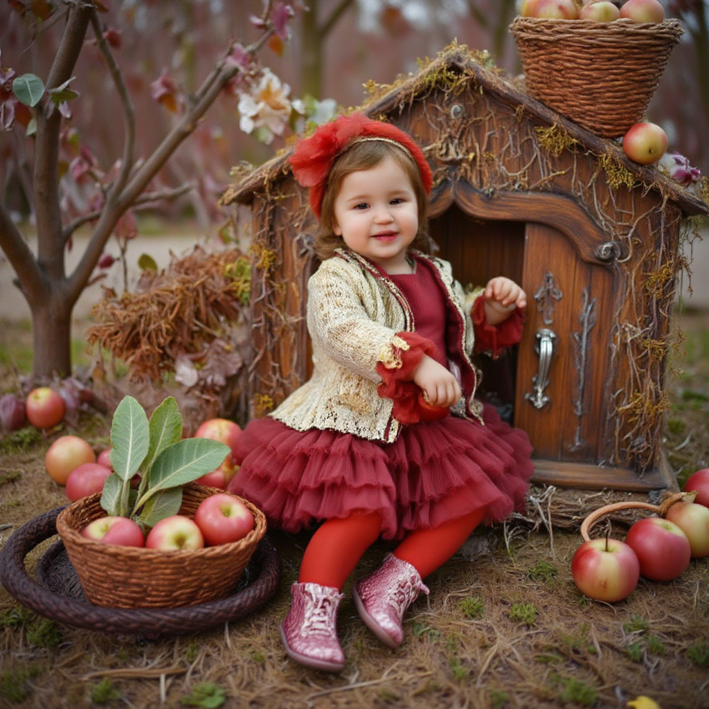 Фотосессия в Сказочном Лесу. Детская Фотостудия ГОДОВАСИКИ в Санкт-Петербурге фотосесия на годик