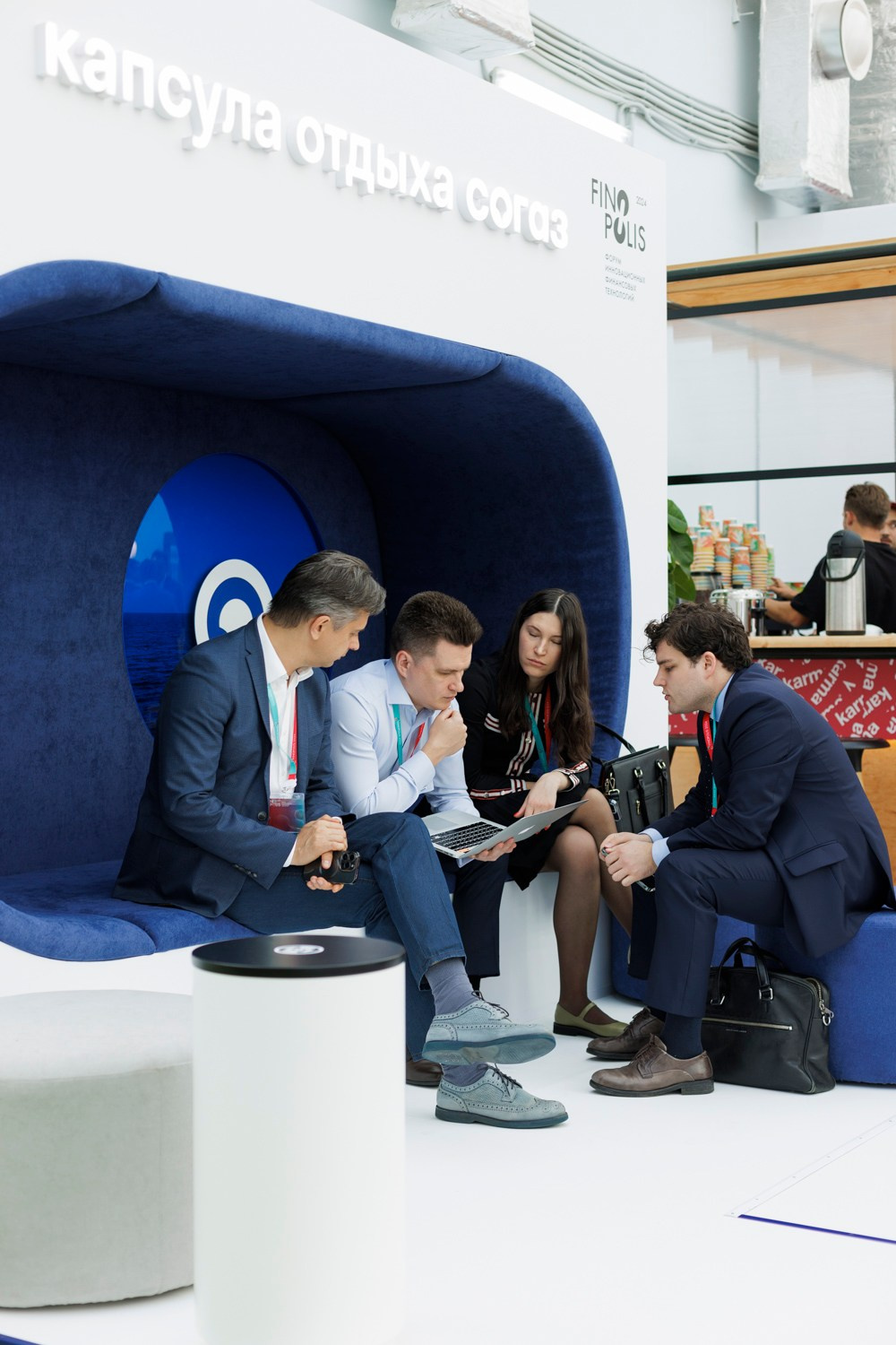 Sogaz “Health Capsule” Forum “Finnopolis”. Reportage and staged photographer Natalia Sannikova