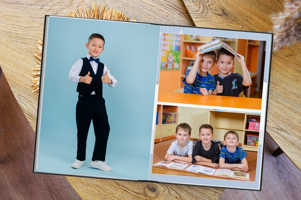 Выпускной альбом для детского сада. Студия выпускных альбомов Ольги Галкиной. Томск