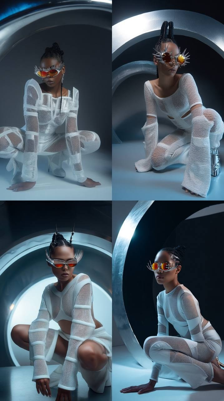 Примеры работ. ИИ креатор для брендов, которым мало обычного. Цифровые образы с душой