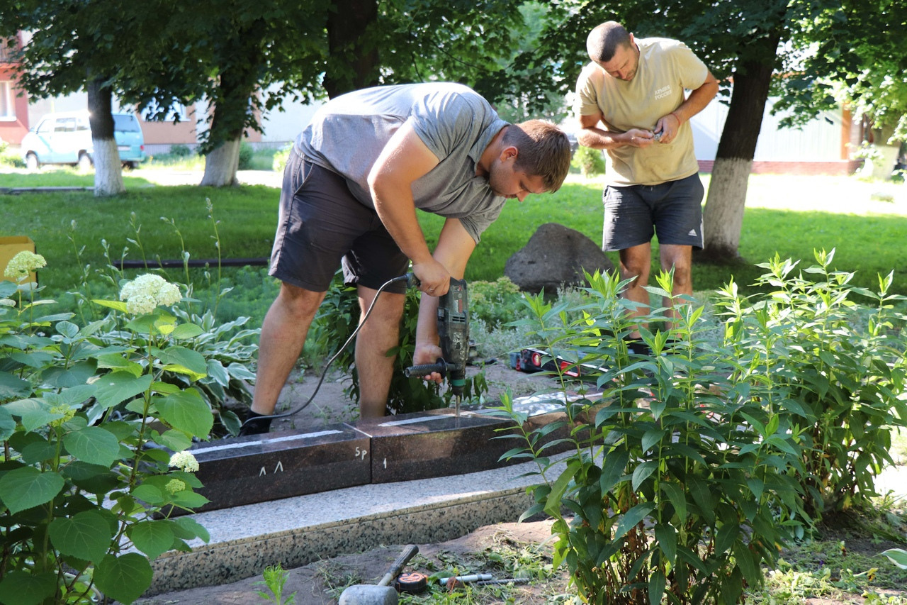 Наши работы. Вечная память