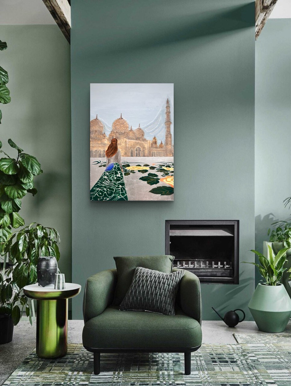 Серия «Волшебница Изумрудного Востока». Картины пейзаж