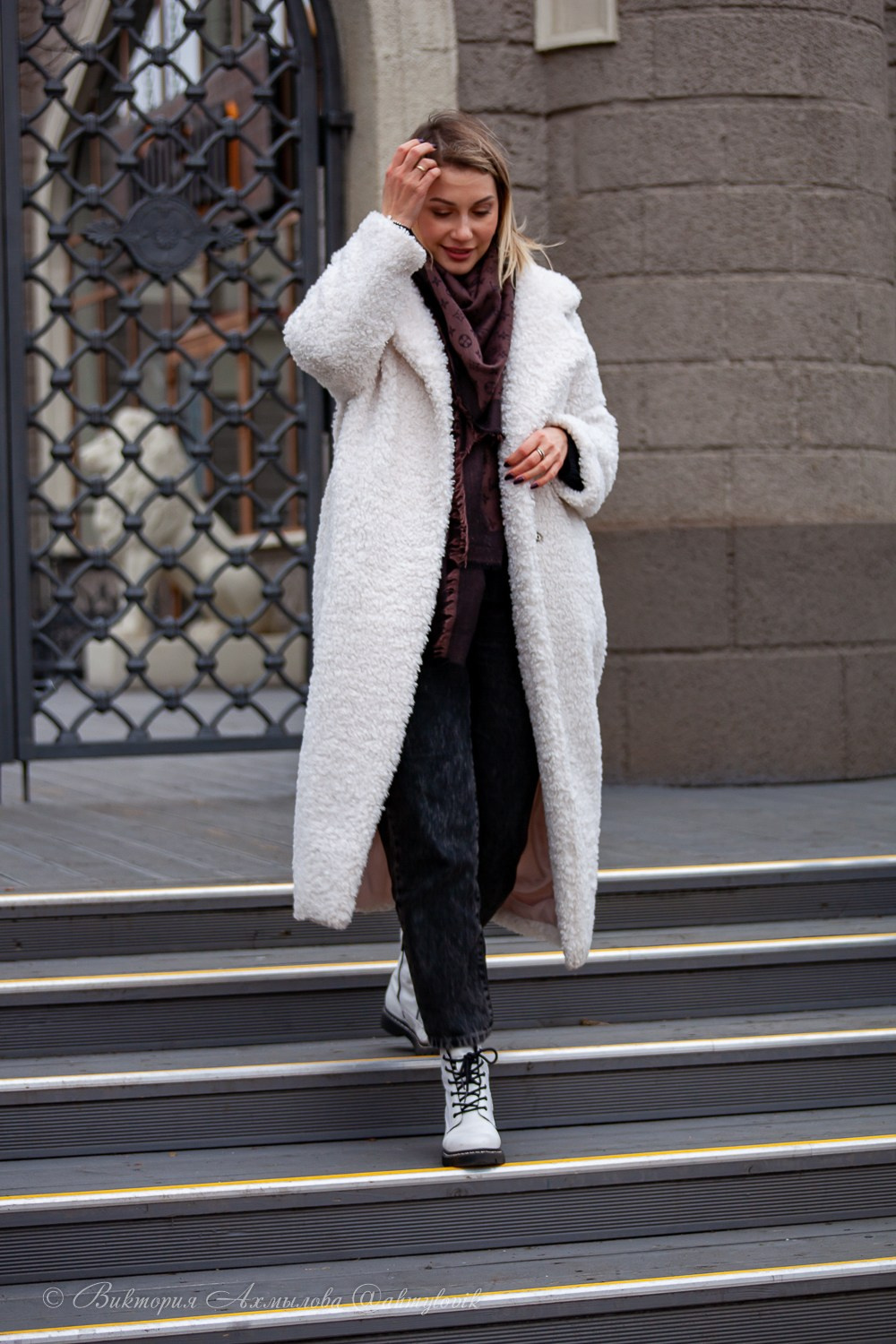 Прогулка с Хаски (Настя). Виктория Ахмылова. Фотограф в Москве