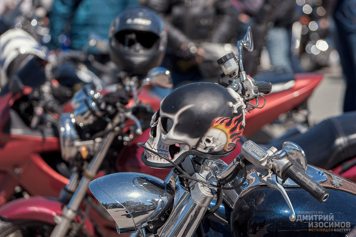 Слёт байкеров