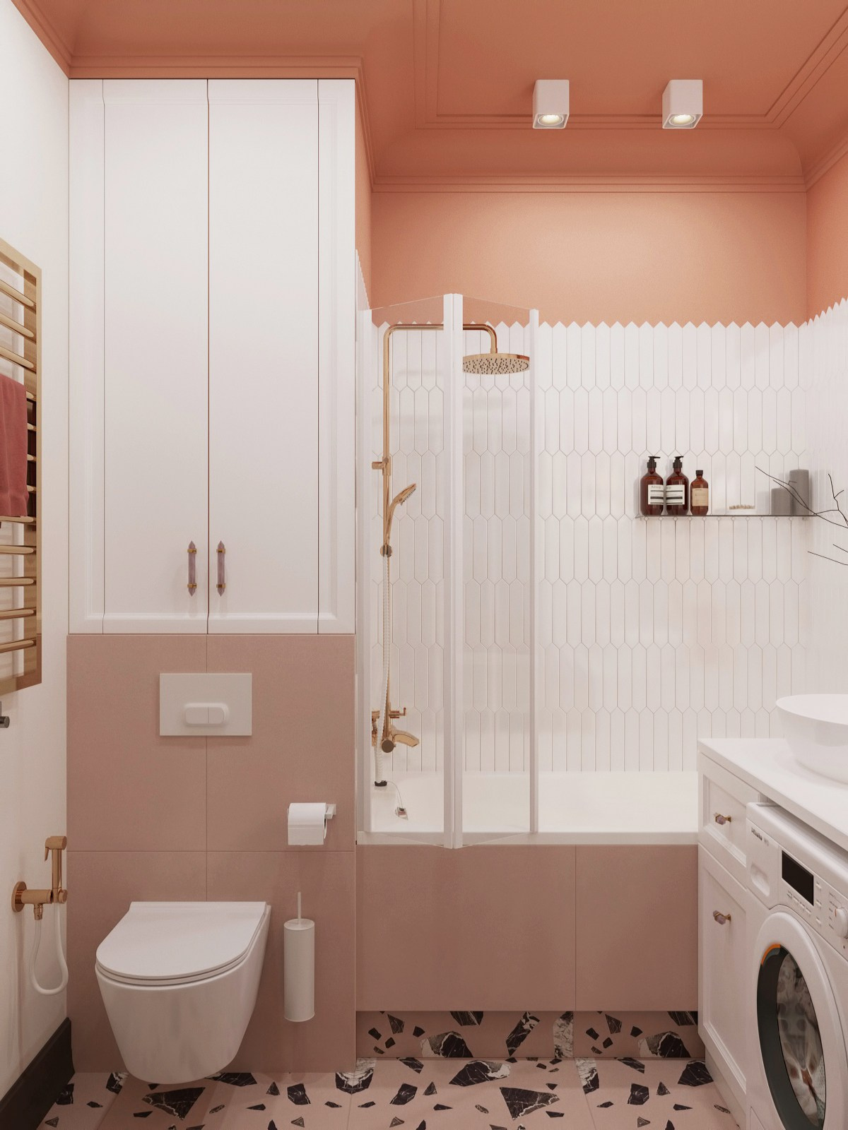 Квартира для девушки в ЖК Счастье. Москва. Дизайнер интерьера Троилова Арина